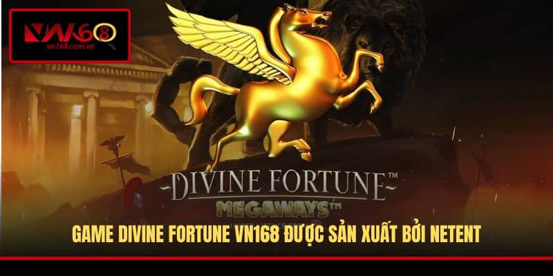Game Divine Fortune VN168 được sản xuất bởi Netent